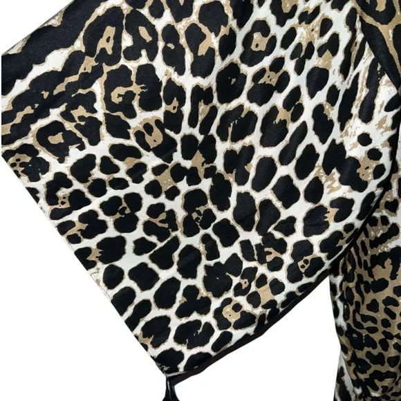 Leopard Print Kimono – One Size | Lightweight Layering Piece - Picture 8 of 15